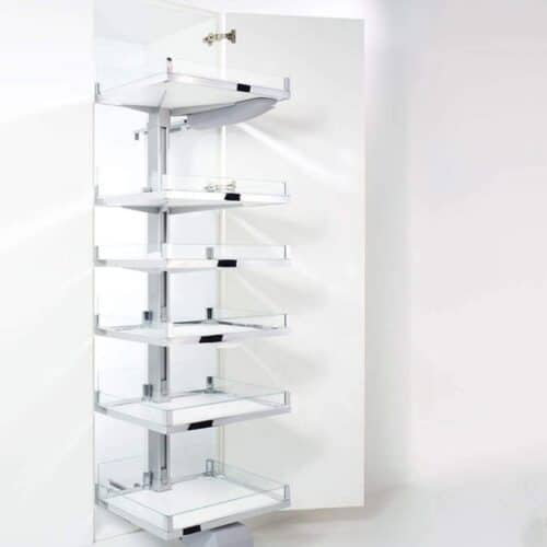 Ảnh bộ kệ 5 tầng CONVOY LAVIDO 600mm Hafele 549.62.906