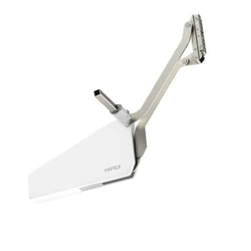 Ảnh bộ tay nâng FREE UP Hafele 493.05.791 nắp trắng