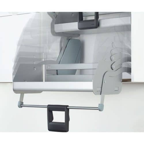 Ảnh kệ nâng hạ Imove Anthracite Double 600mm Hafele 504.68.323