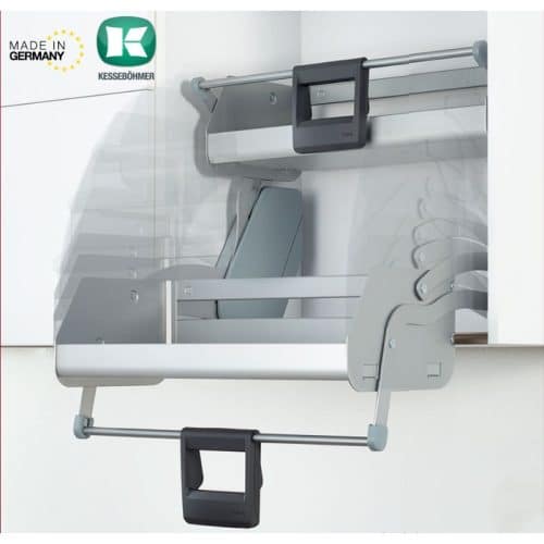 Ảnh kệ nâng hạ cho tủ bếp rộng 900mm, 1 khay, Hafele 504.68.915