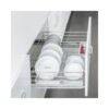 Bộ rổ kéo đựng chén đĩa gắn cánh rộng 800 Verona Hafele 549.03.155
