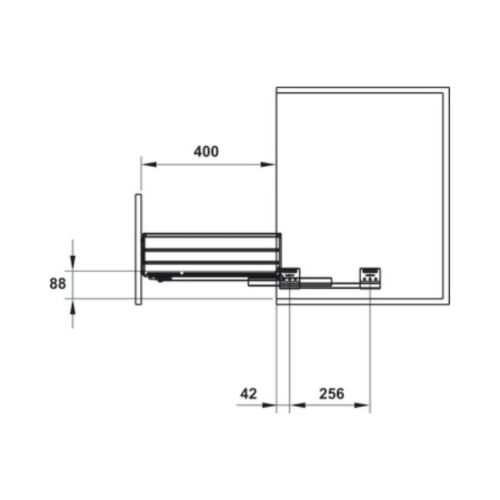 Thiết kế của Bộ rổ chén đĩa CAPPELLA Cucina 549.08.008 Inox 304