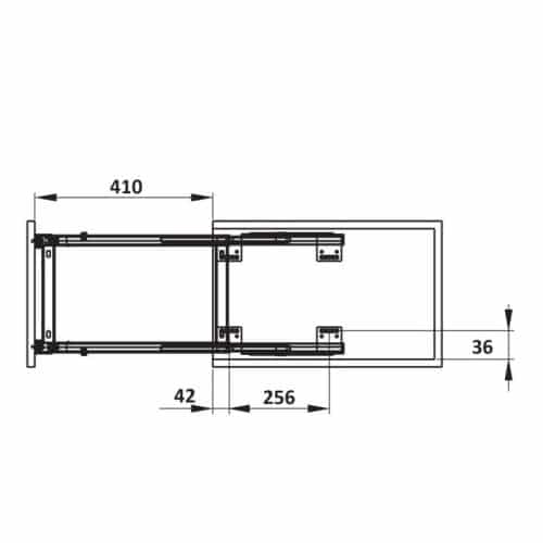 Lắp đặt bộ rổ dao thớt, chai lọ SONATA Cucina 549.20.011 Inox 304
