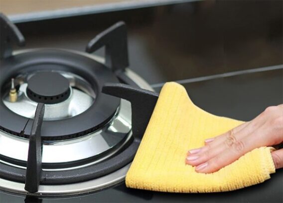 vệ sinh bếp gas