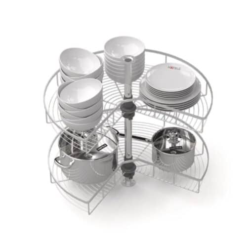 Bộ rổ góc xoay 270 độ Hafele Mezzo 548.37.011