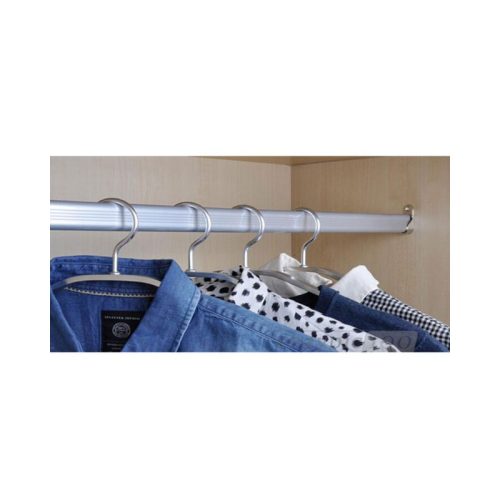 Ảnh thực tế của bas đỡ thanh nhôm móc áo Hafele 803.33.990