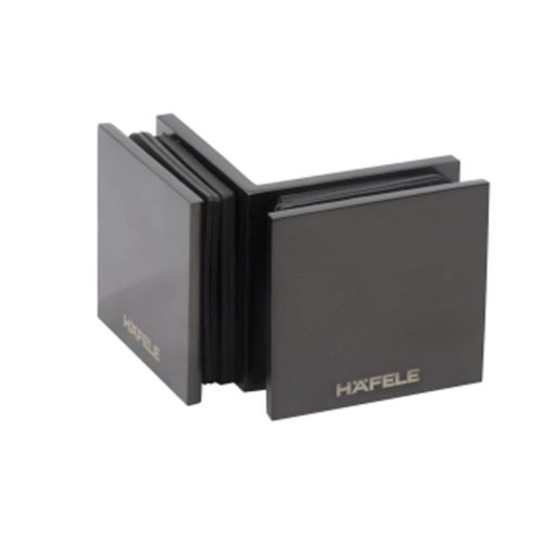 Kẹp kính - kính 90º màu đen Hafele 981.77.917