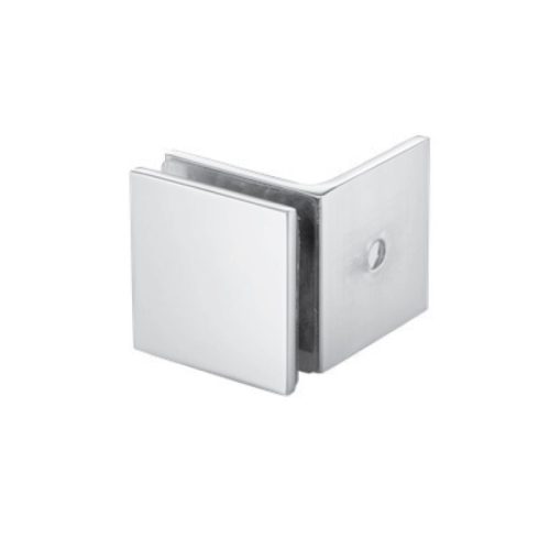 Kẹp kính tường 90º nhà tắm có đế Hafele 981.77.910